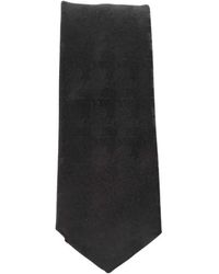 KARL LAGERFELD - Accessoires ,Zwart ,Zijden Stropdas - Lyst