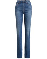 Polo Ralph Lauren - Jeans a vita alta e gamba dritta - Lyst