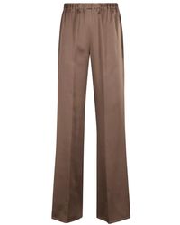 Antonelli - Broeken ,Bruin ,Bruine Elastische Taillebroek - Lyst