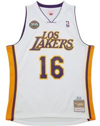 Mitchell & Ness - Los Angeles Lakers Swingman Jersey - Lyst