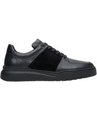 ESTRO - Schwarze low-top sneakers aus gemischten materialien er00113796 - Lyst