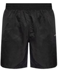 Off-White c/o Virgil Abloh - Elasticated Waist Swim Shorts - Lyst