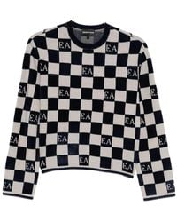 Emporio Armani - Round-Neck Knitwear - Lyst