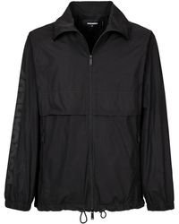 DSquared² - Jassen ,Zwart ,Polyester Light Jacket - Lyst