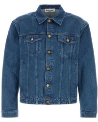 Jil Sander - Jassen ,Blauw ,Denim Denim Jacket - Lyst