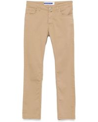 Jacob Cohen - Bard hose mit knopfverschluss und fünf taschen,slim bard jeans - Lyst