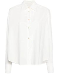 Forte Forte - Camicia overshirt in popeline - Lyst