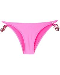 Moschino - Chain Logo Bikini Bottom - Lyst