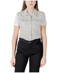 ONLY - Vests - Lyst
