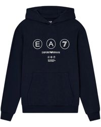 EA7 - Hoodies - Lyst