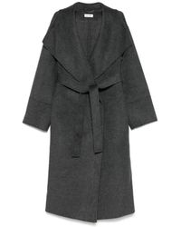 Soft Goat - Belted Coats - Lyst