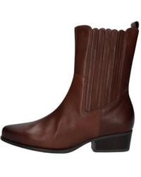 Gabor - Stilvolle Cognac-Farbene Stiefeletten - Lyst