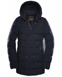 Moorer Florio Double-breasted Down Jacket - Blauw