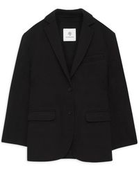 Anine Bing - Jassen ,Zwart ,Wol Quinn Blazer - Lyst
