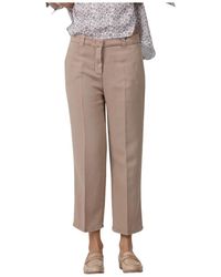 Via Masini 80 - Cropped Trousers - Lyst