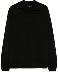 Zanone - V-Neck Knitwear - Lyst