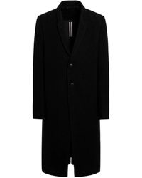 Rick Owens - Jassen ,Zwart ,Wol Concordian Jas - Lyst