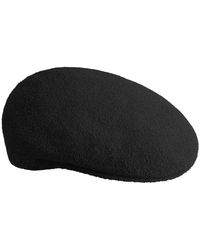 Kangol - Schwarzer Elastischer Bermuda Hut - Lyst