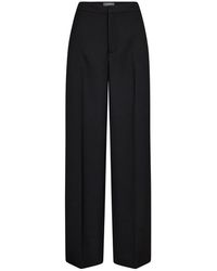 Mos Mosh - Broeken ,Zwart ,Leer Miley Pant - Lyst