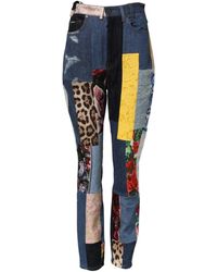 Dolce & Gabbana - Skinny Fit Jeans - Lyst