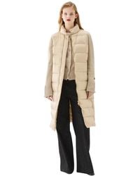BUSNEL - Jassen ,Wol Celia Down Coat Light - Lyst