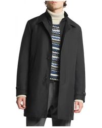 Fay - Jassen ,Zwart ,Polyester Morning Coat - Lyst