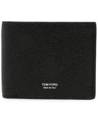Tom Ford - T Line Classic Bifold Geldbörse - Lyst