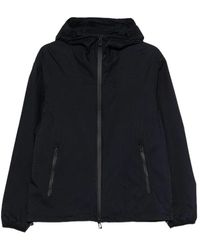 Emporio Armani - Hoodie À Logo En Jacquard - Lyst