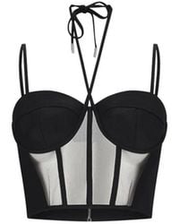 David Koma - Sleeveless Tops - Lyst