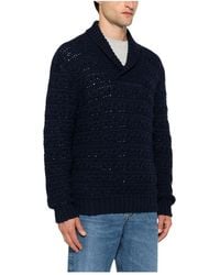Canali - V-Neck Knitwear - Lyst