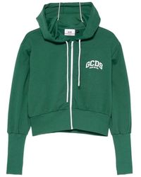 Gcds - Hoodies & Sweatvesten ,Groen ,Zip-Throughs - Lyst