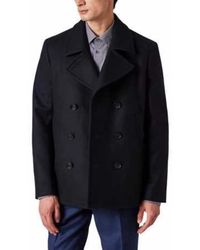 Paul Smith - Jassen ,Blauw ,Wol Wollen Peacoat Met Kasjmier - Lyst