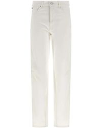 Coperni - Jeans ,Wit ,Denim Tapered Denim Jeans - Lyst