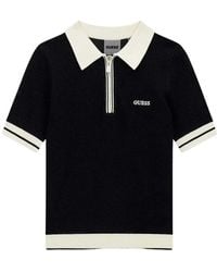 Guess - Tops ,Zwart ,Rayon Gabry Polo - Lyst