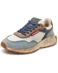 DSquared² - Schoenen ,Veelkleurig ,Suède N9987 Sprinter Wo Vintage Effect Schoenen - Lyst
