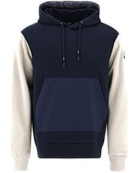 Herno - Hoodies & Sweatvesten ,Blauw ,Stijlvolle Sweatshirt Voor Mannen - Lyst