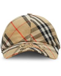 Burberry - Accessoires ,Polyester Logo Motif Baseball Cap - Lyst
