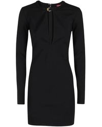 STAUD - Kleedjes ,Zwart ,Elegante Astor Jurk - Lyst