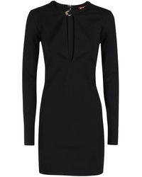 STAUD - Kleedjes ,Zwart ,Elegante Astor Jurk - Lyst