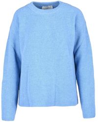 Ballantyne - Truien & Vesten ,Blauw ,Wol Gebreide Trui Van Wollen Mix - Lyst