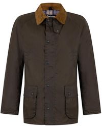Barbour - Jassen ,Bruin ,Katoen Ashby Light Rain Jacket - Lyst