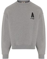 Autry - Katoenen Sweatshirt Met Logo - Lyst