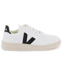 Veja - Cwl white black sneakers v-10 - Lyst