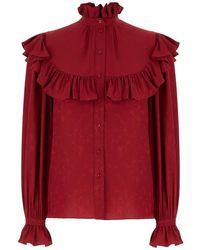 Saint Laurent - Blouses - Lyst