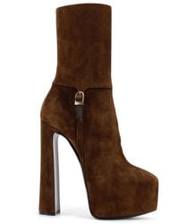 Saint Laurent - Heeled Boots - Lyst