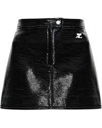 Courreges - Rokken ,Zwart ,Korte Rok - Lyst