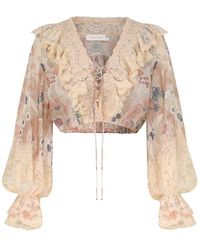 Zimmermann - Blouses - Lyst