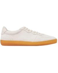 SCAROSSO - Aureliano Cream Suede - Lyst