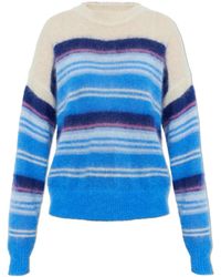 Isabel Marant - Truien & Vesten ,Blauw ,Wol Drussell Sweater - Lyst