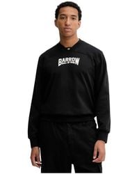 Barrow - Cotton Hoodie - Lyst